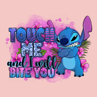 Touch Me And I Will Bite You Stitch Urban Heavy Tee | Teevron