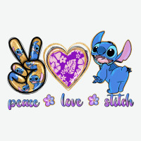 Peace Love Stitch Urban Heavy Tee | Teevron