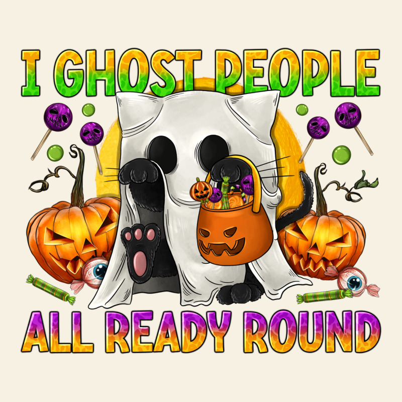 I Ghost People All Ready Round Vintage Tee by texasbilliewilder | Teevron