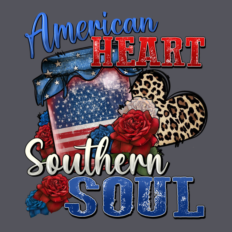 American Heart Southern Soul Vintage Hoodie by Zillion Design Studio | Teevron