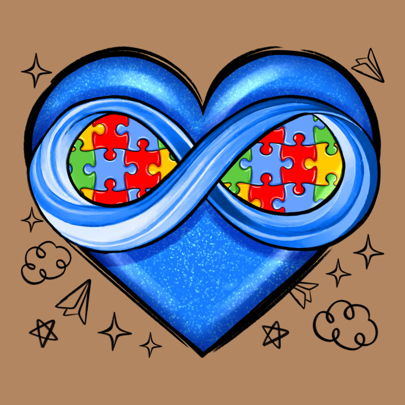 Infinity Heart Autism Awareness Long Sleeve Tee by JahusDesignShop | Teevron