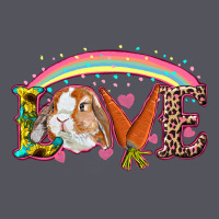 Easter Bunny Love With Rainbow Vintage Hoodie | Teevron
