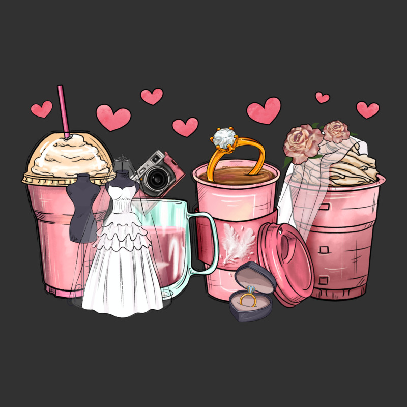 Wedding Bride Coffee Cups Urban Heavy Tee by Zillion Design Studio | Teevron
