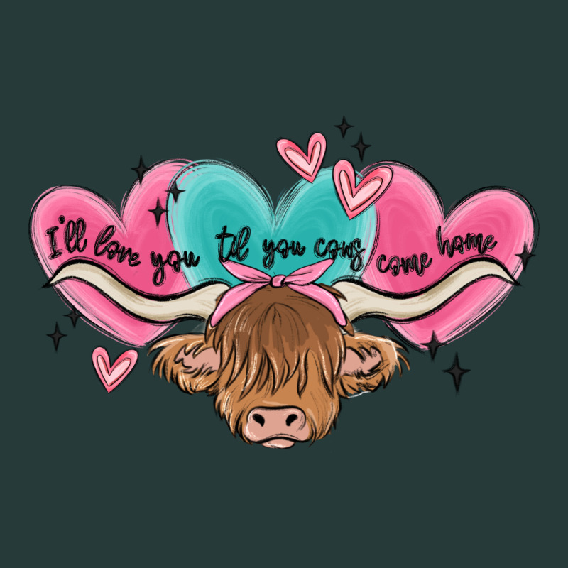 Western Cow And Heart Premium Sweatshirt by MaliasSmallBusiness | Teevron
