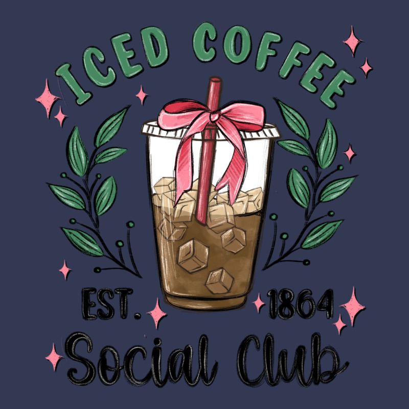 Iced Coffee Social Club Heavyweight Hoodie by MaliasSmallBusiness | Teevron