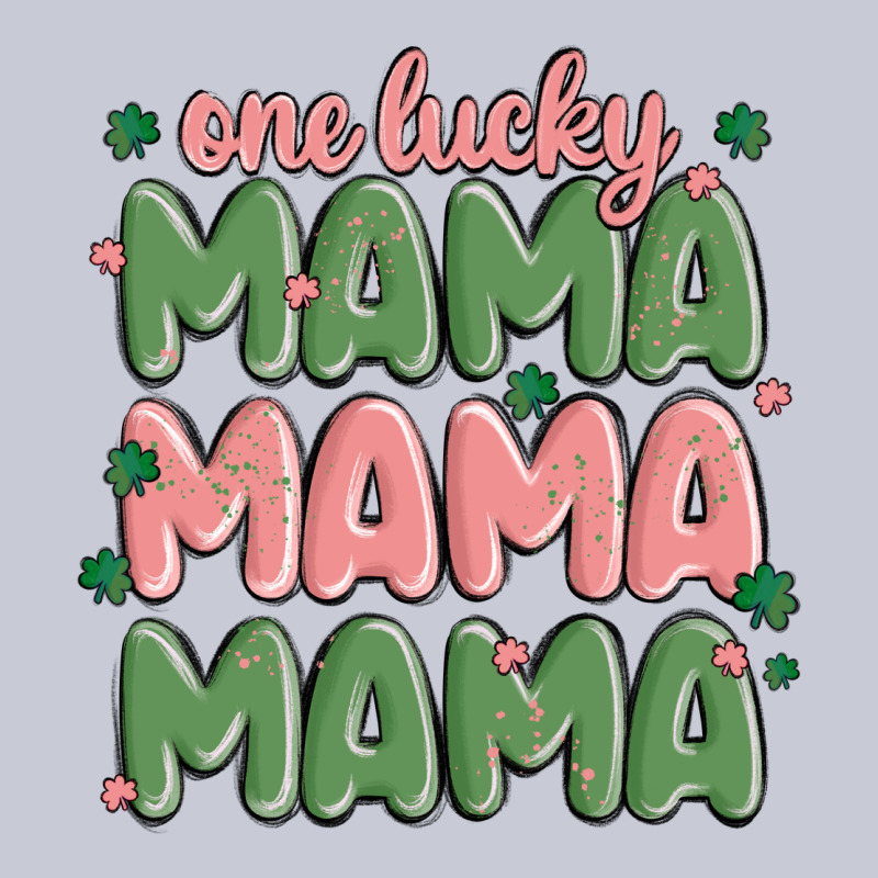 One Lucky Mama Heavyweight Hoodie by MaliasSmallBusiness | Teevron