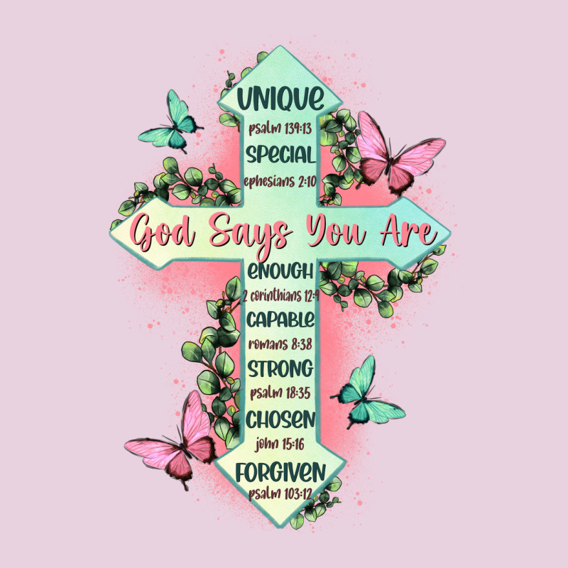 God Says You Are Cross Classic Tee by JahusDesignShop | Teevron