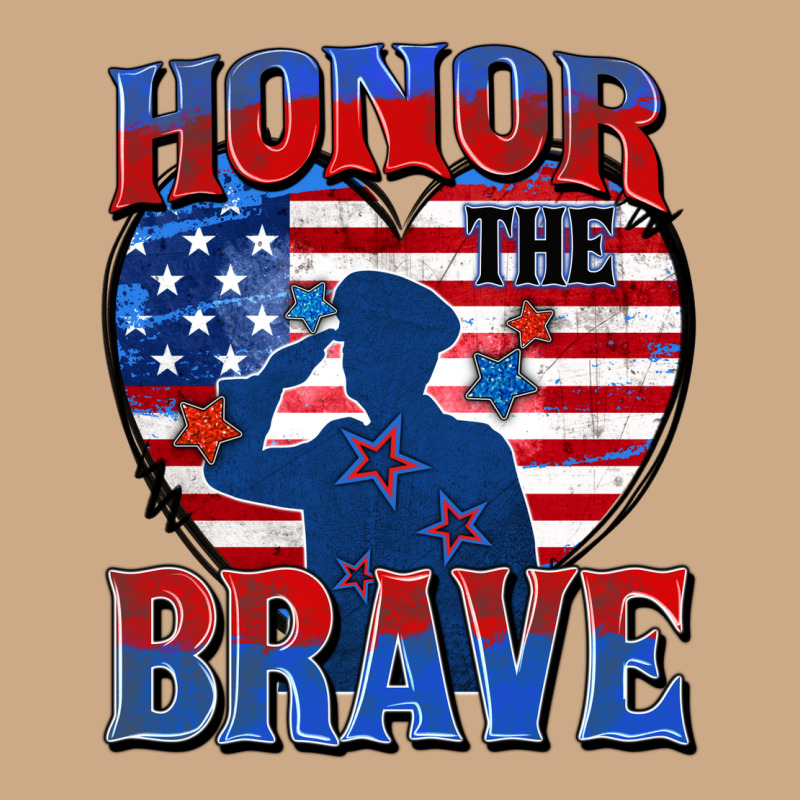Honor The Brave Vintage Hoodie by Zillion Design Studio | Teevron