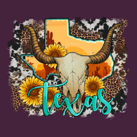 Western Texas  And Cowhide With Sunflower Premium Tee | Teevron