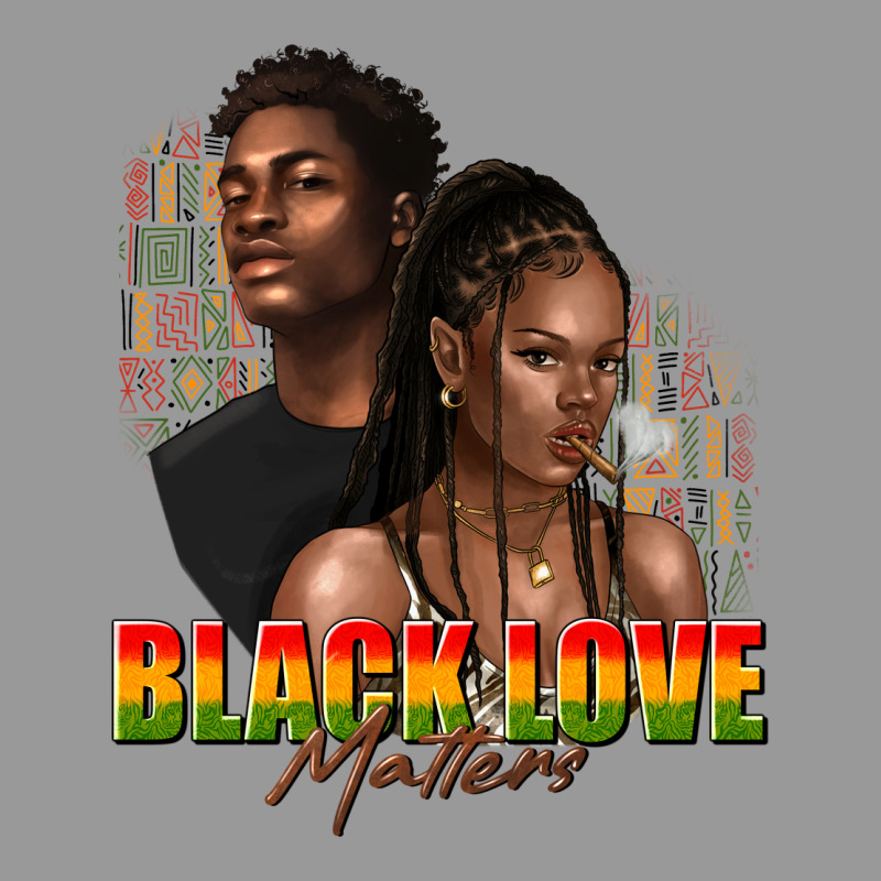 Afro Black Love Matters Vintage Hoodie by texasbilliewilder | Teevron