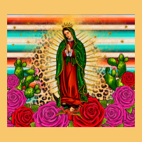 Our Lady Of Guadalupe Cactus Leopard Vintage Hoodie | Teevron