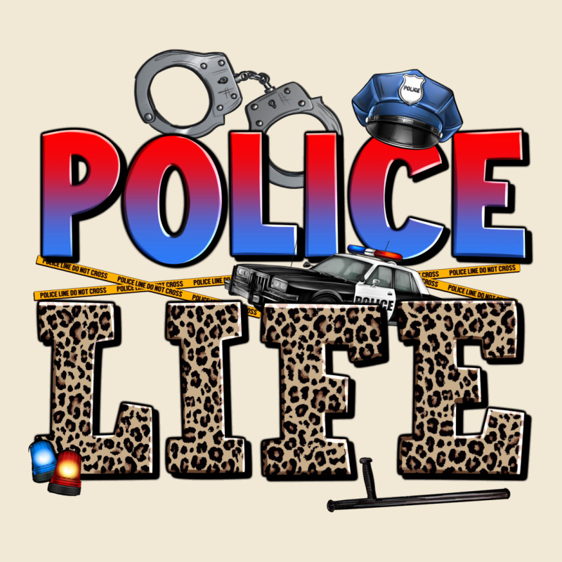 Police Life Ladies Tee by AdoDesignShop | Teevron