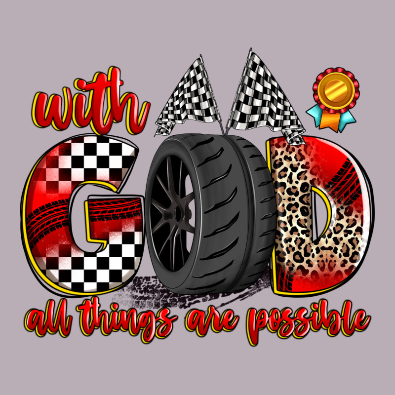 With God All Things Are Possible Vintage Tee by Zillion Design Studio | Teevron