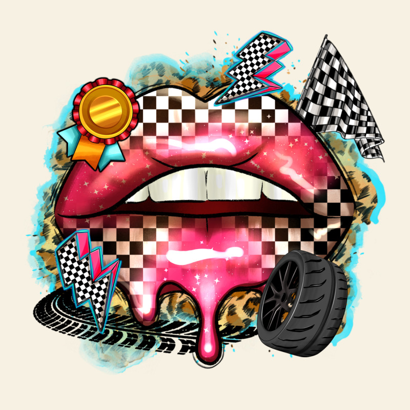 Race Lips Vintage Tee by Zillion Design Studio | Teevron