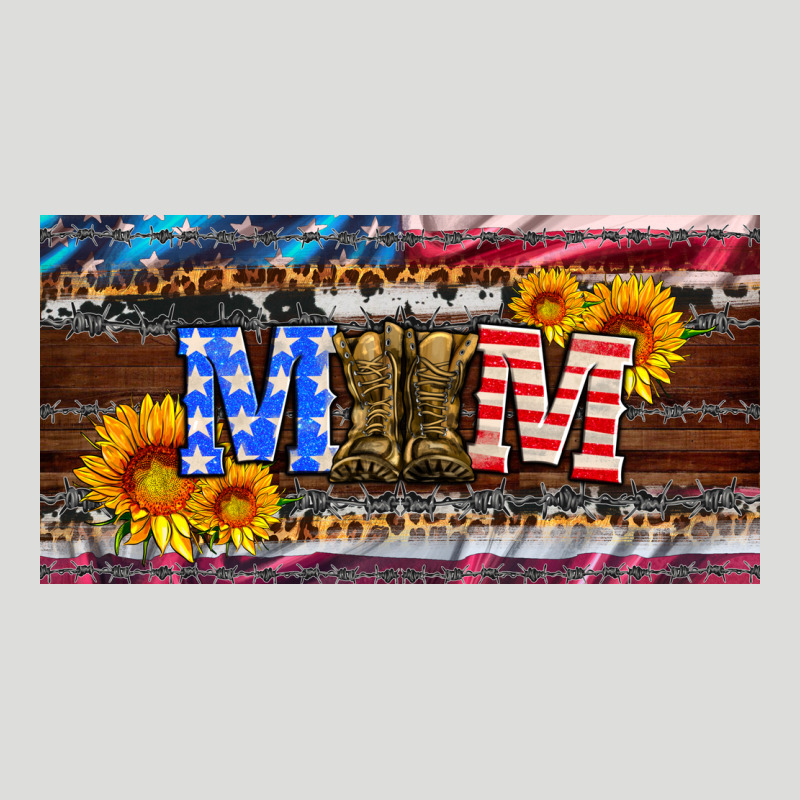 Soldier Mom License  Plate Zipper Hoodie by Artiststas | Teevron