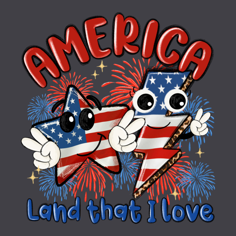 America Land That I Love Heavyweight Hoodie by MaliasSmallBusiness | Teevron