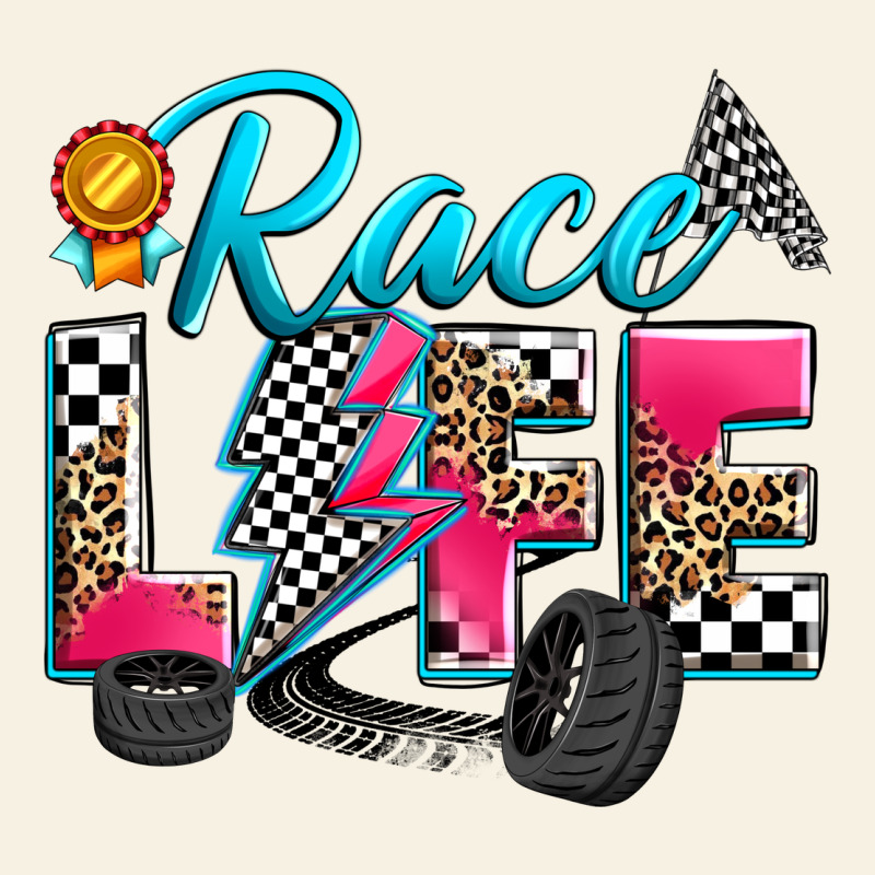 Race Life Vintage Tee by Zillion Design Studio | Teevron