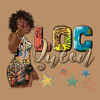 Afro Woman Loc Queen Vintage Hoodie | Teevron