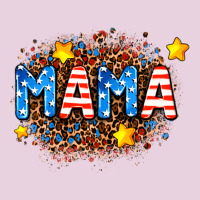 Usa Mama  Leopard Background Classic Tee | Teevron