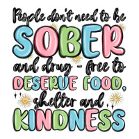 people dont need to be sober and drugfree to deserve food | Teevron