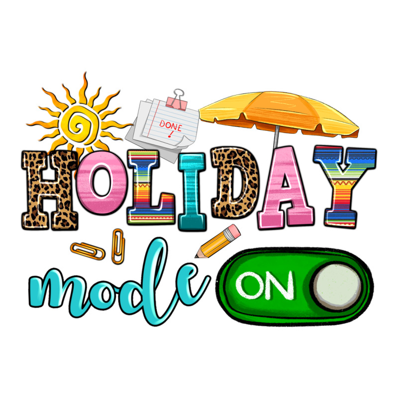 Holiday Mode On Long Sleeve Tee by AdoDesignShop | Teevron