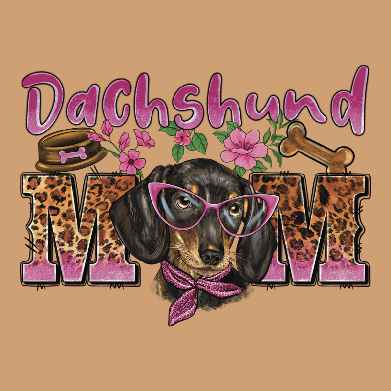 Dachshund Mom Vintage Tee by BarkalooDesign | Teevron
