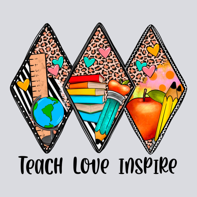 Teach Love Inspire Zipper Hoodie by JahusDesignShop | Teevron