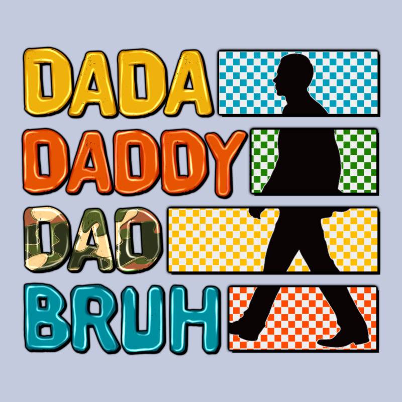 Dada Daddy Dad Bruh Long Sleeve Tee by AdoDesignShop | Teevron