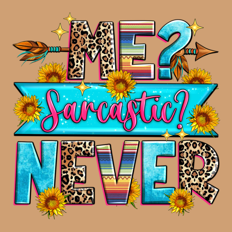 Me Sarcastic Never Vintage Tee by Zillion Design Studio | Teevron