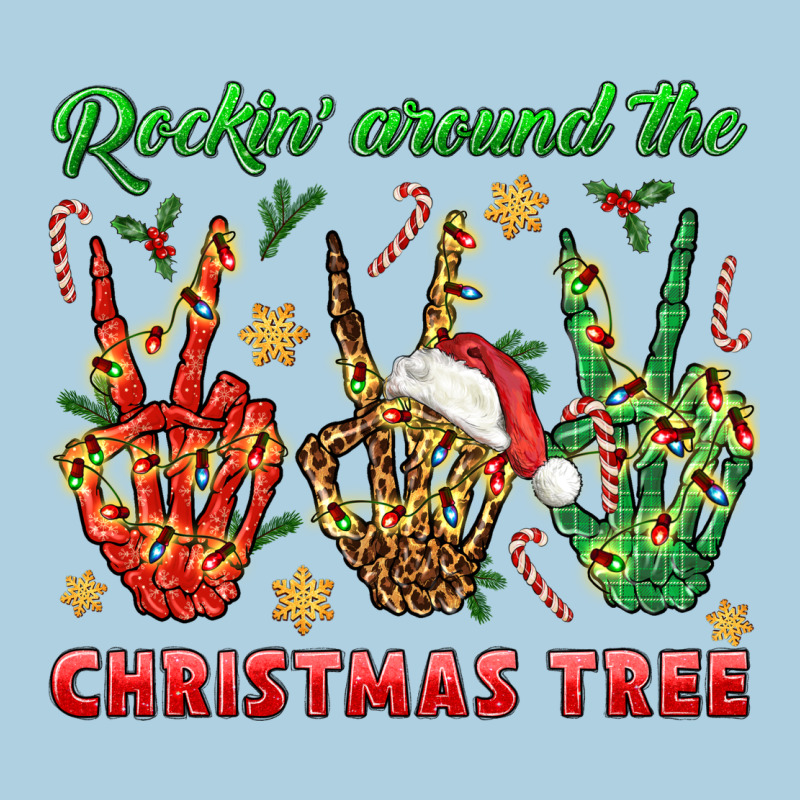 Rockin' Around The Christmas Tree Premium Hoodie by BundleAndBundleShop | Teevron