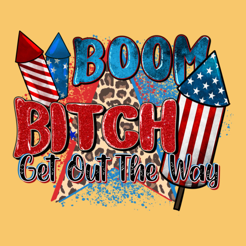 Boom Bitch Get Out The Way Vintage Hoodie by Zillion Design Studio | Teevron