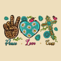 Peace Love Cross Premium Hoodie | Teevron