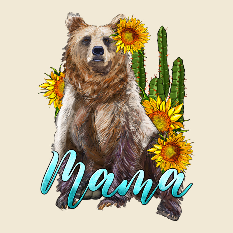Mama Bear With Sunflowers And Cactus Premium Tee by Artiststas | Teevron