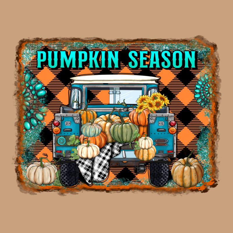 Pumpkin Season Truck Vintage Tee by RanaPortraitStore | Teevron