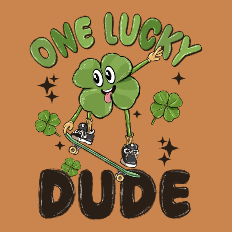 One Lucky Dude Heavyweight Hoodie by MaliasSmallBusiness | Teevron