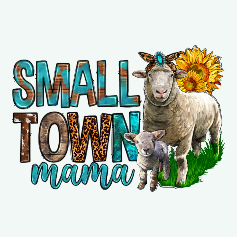 Small Town Mama With Sheeps Premium Hoodie by BundleAndBundleShop | Teevron