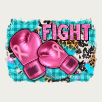 Fight With Boxing Gloves And Cancer Ribbon Zipper Hoodie | Teevron