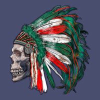 Mexican Indian Headdress With Skull Vintage Tee | Teevron