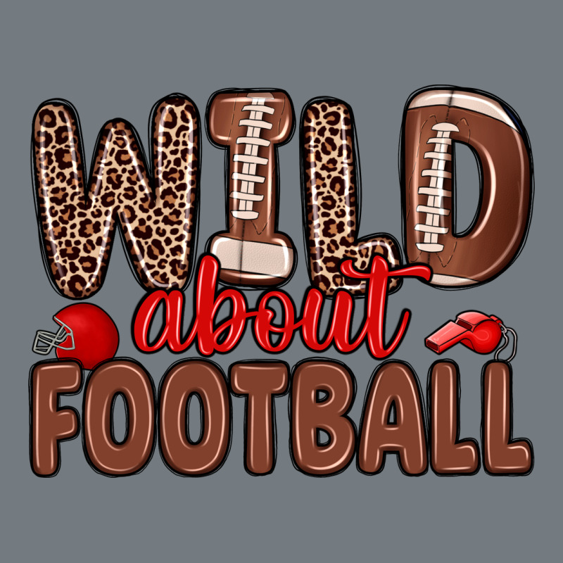 Wild About Football Heavyweight Sweatshirt by Zillion Design Studio | Teevron