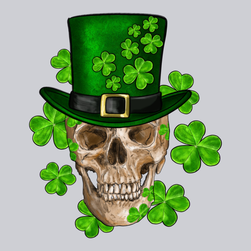 St. Patrick's Day Skull Heavyweight Sweatshirt by RanaPortraitStore | Teevron