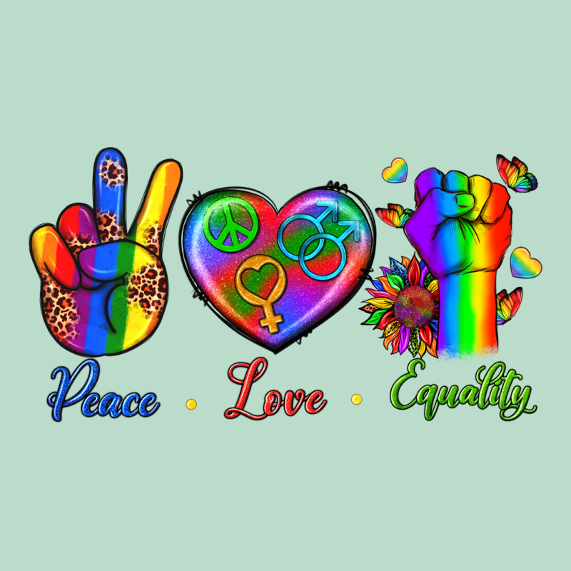 Peace Love Equality Premium Hoodie by BundleAndBundleShop | Teevron