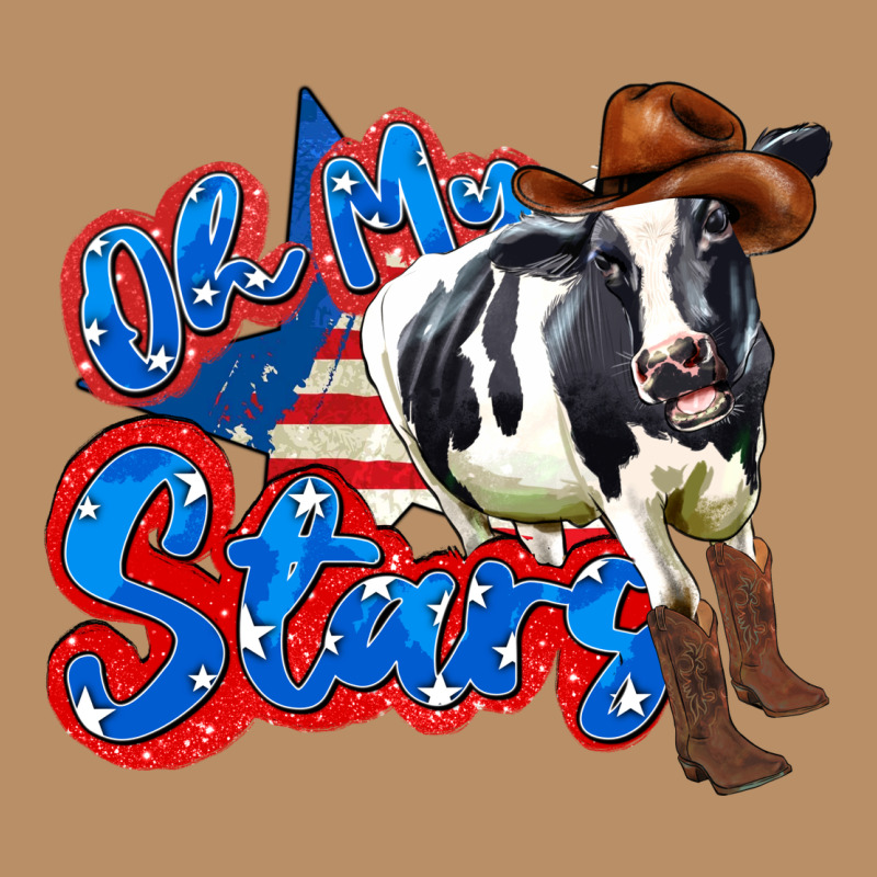 Oh My Stars Cow Vintage Hoodie by Zillion Design Studio | Teevron