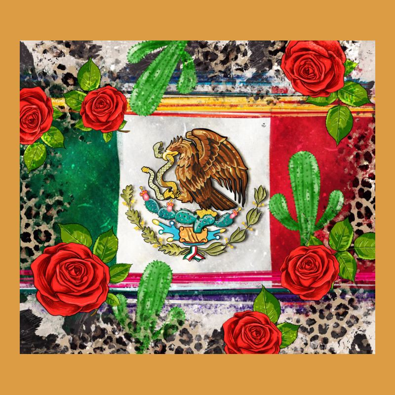 Mexican Flag Urban Heavy Tee by CTS Tumbler Store | Teevron