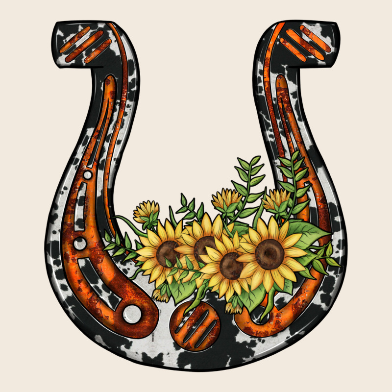 Horseshoe Sunflower Zipper Hoodie by JahusDesignShop | Teevron