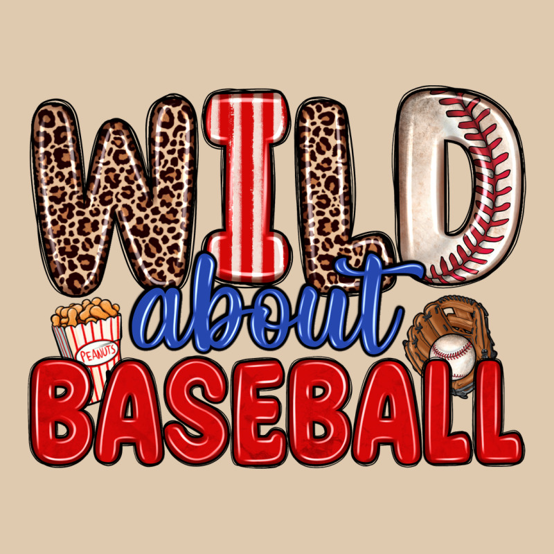 Wild About Baseball Heavyweight Sweatshirt by Zillion Design Studio | Teevron