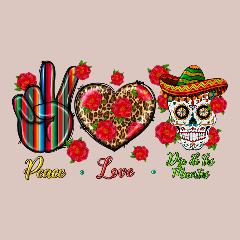 Peace Love Dia De Los Muertos Premium Hoodie by BundleAndBundleShop | Teevron