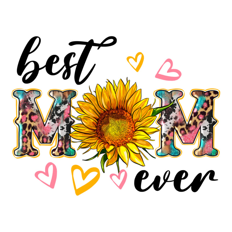 Best Mom Ever With Sunflower Premium Tee by Artiststas | Teevron
