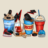 Hockey Begins After Coffee Cups Urban Heavy Tee | Teevron