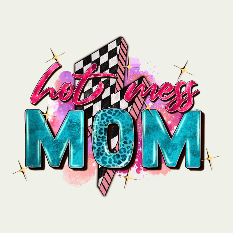 Hot Mess Mom Urban Heavy Tee by Zillion Design Studio | Teevron