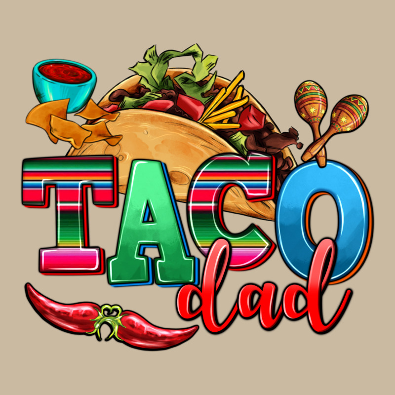 Taco Dad Long Sleeve Tee by AdoDesignShop | Teevron